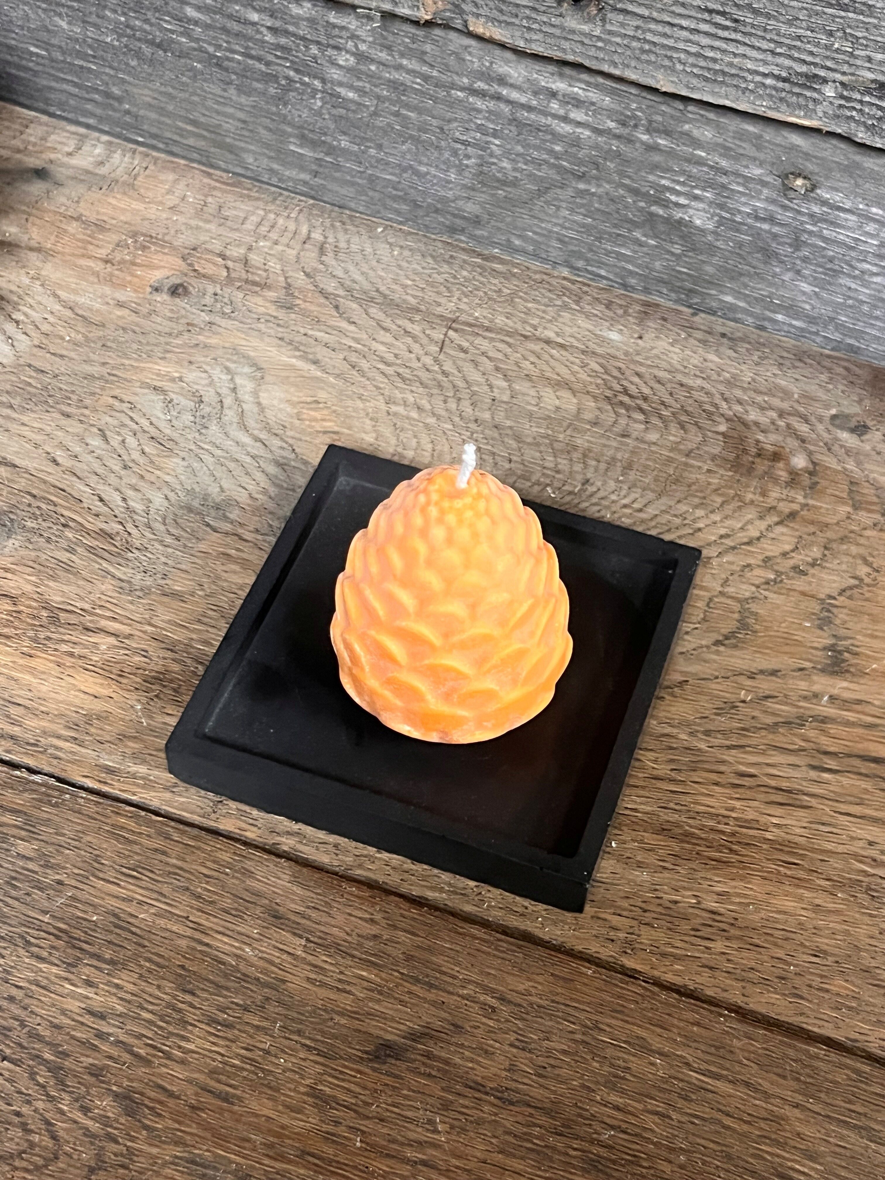 Molded candle holder