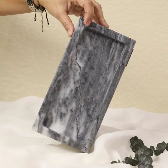 Rectangular Marble Tray – Ruivina Marble Decor