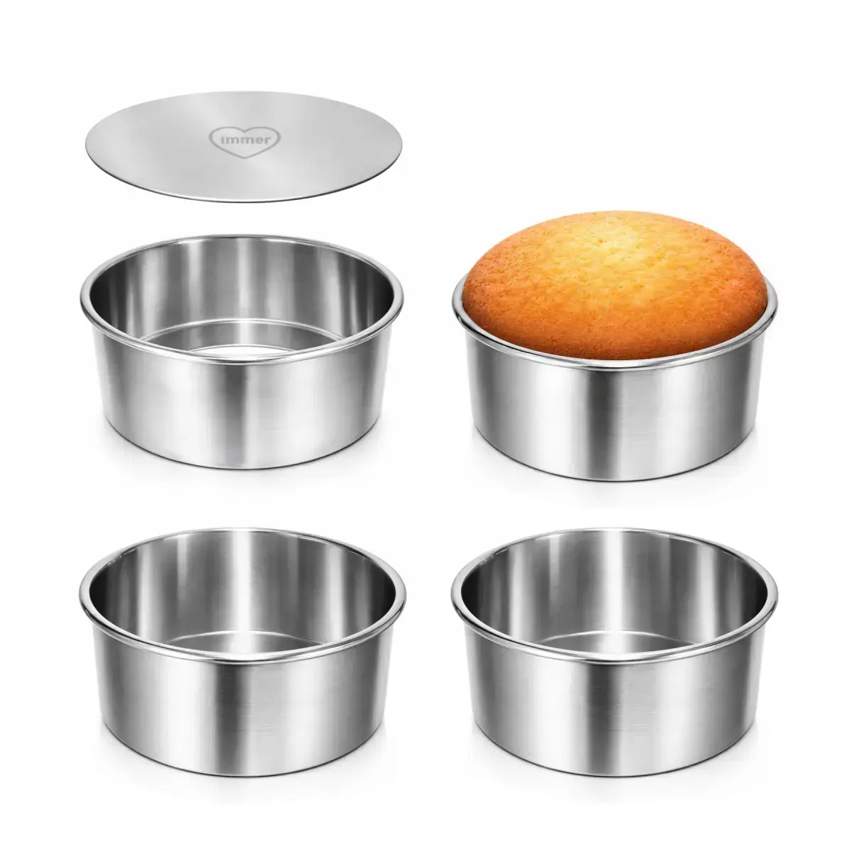 Buy wholesale Edelstahl Muffinform 24er Mini-Muffins