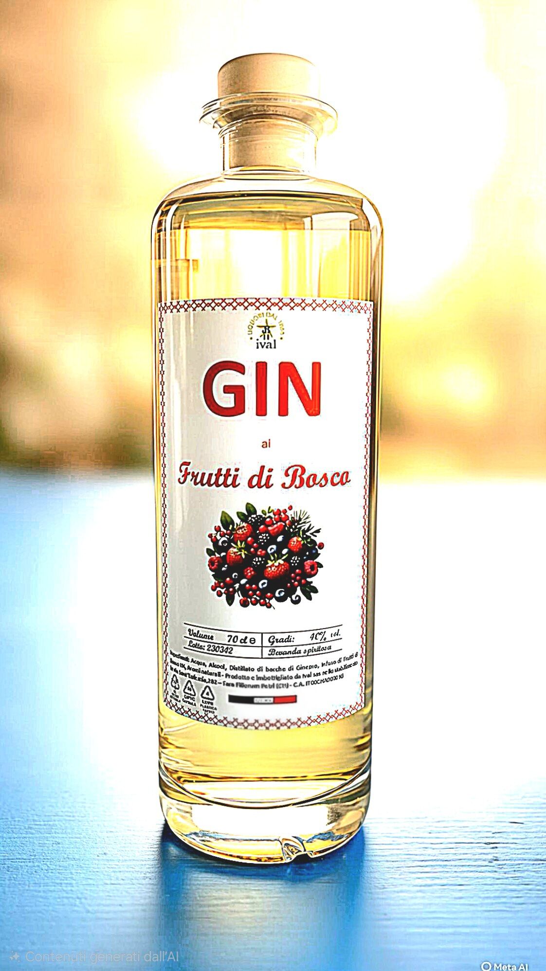 WILD BERRY GIN 40% vol.70 cl