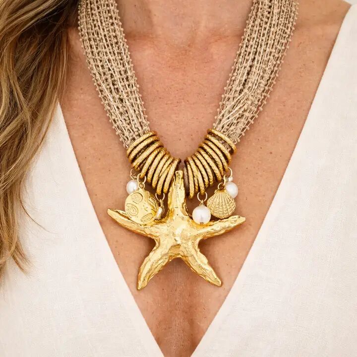 Eye-catching Boho Chic Starfish Necklace
