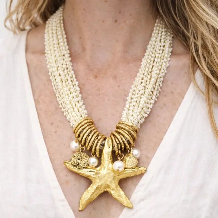 Eye-catching Boho Chic Starfish Necklace