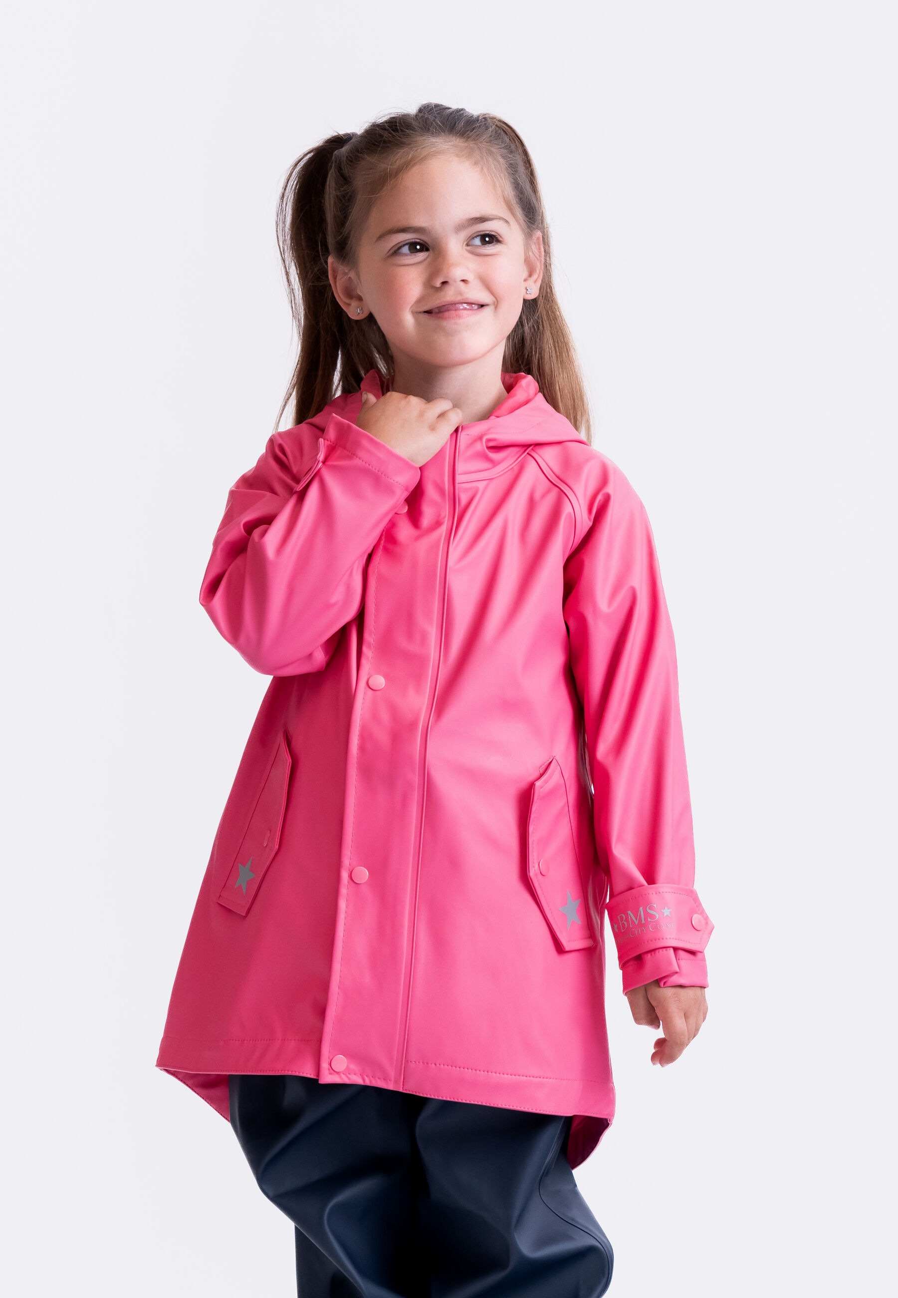 Imperméable enfant - 100 % imperméable - rose