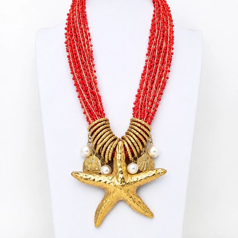 Eye-catching Boho Chic Starfish Necklace
