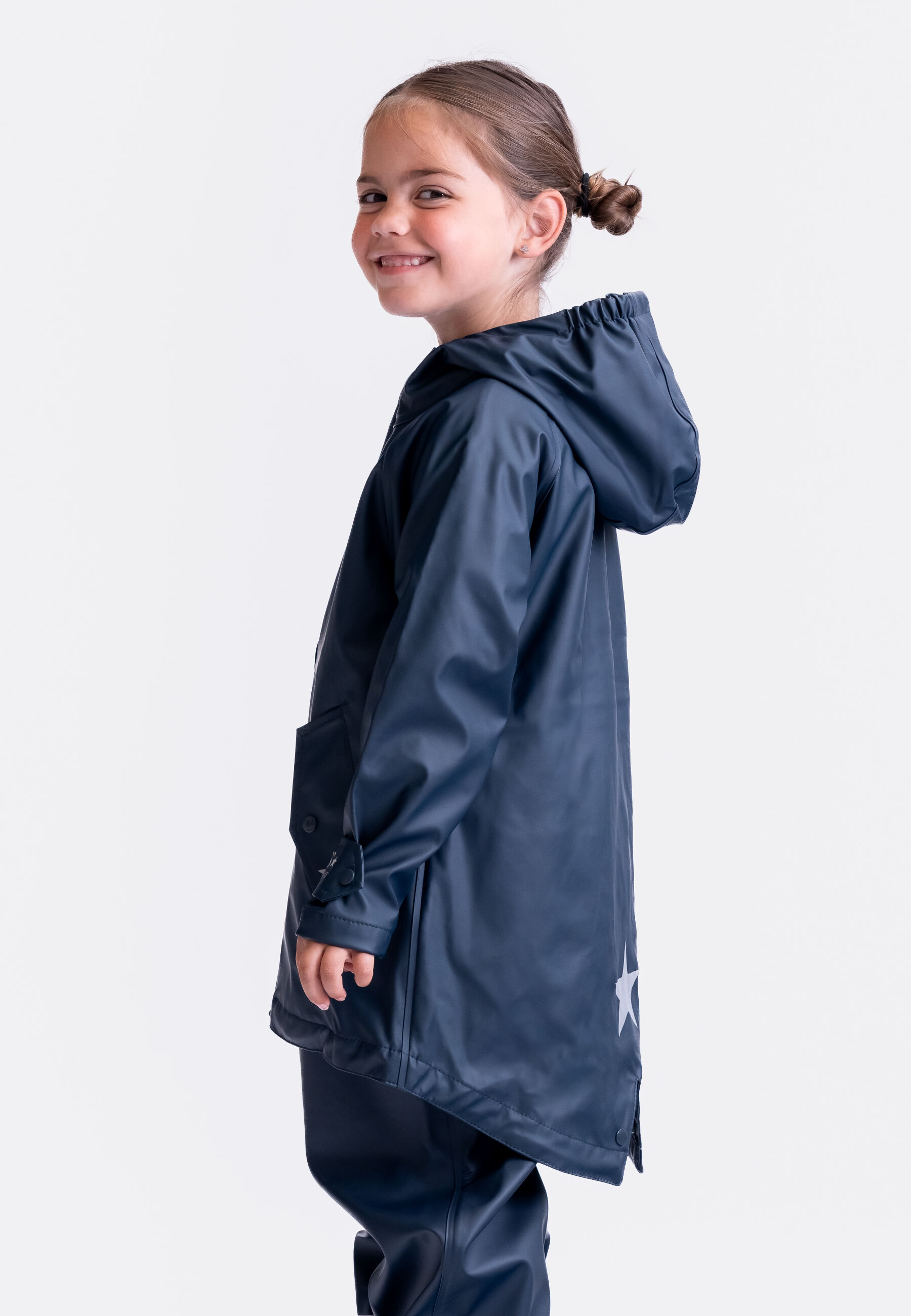 Imperméable enfant - 100 % imperméable - bleu marine