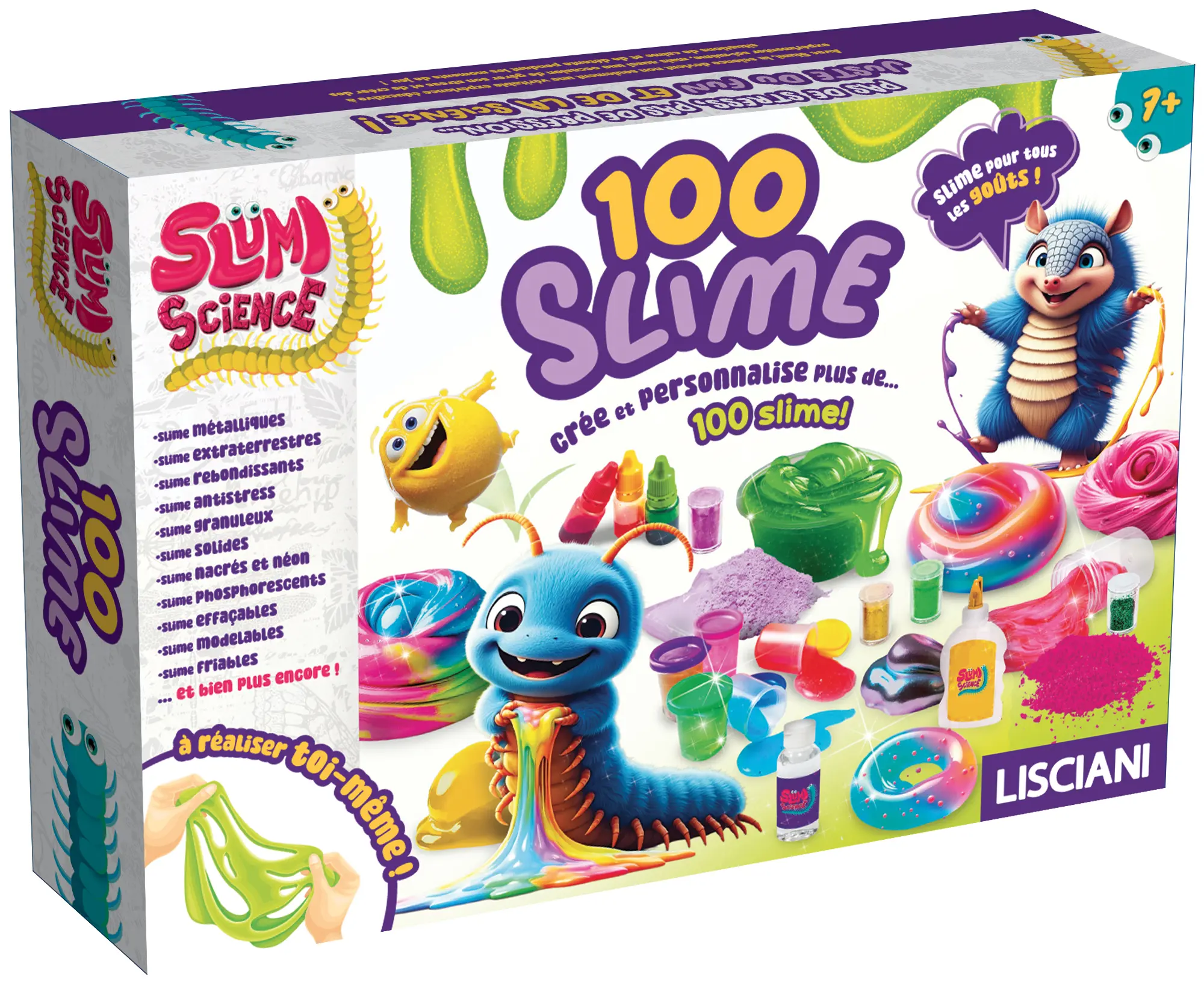 FLYPOP'S - Olla 1 Kg Slime - Ocio Creativo - 035635 - Color Aleatorio - Plástico - Juguete Infantil - Regalo - Actividades Manuales - Juguete Infantil - Cumpleaños - 12 cm x 12 cm - A Partir de 3 años