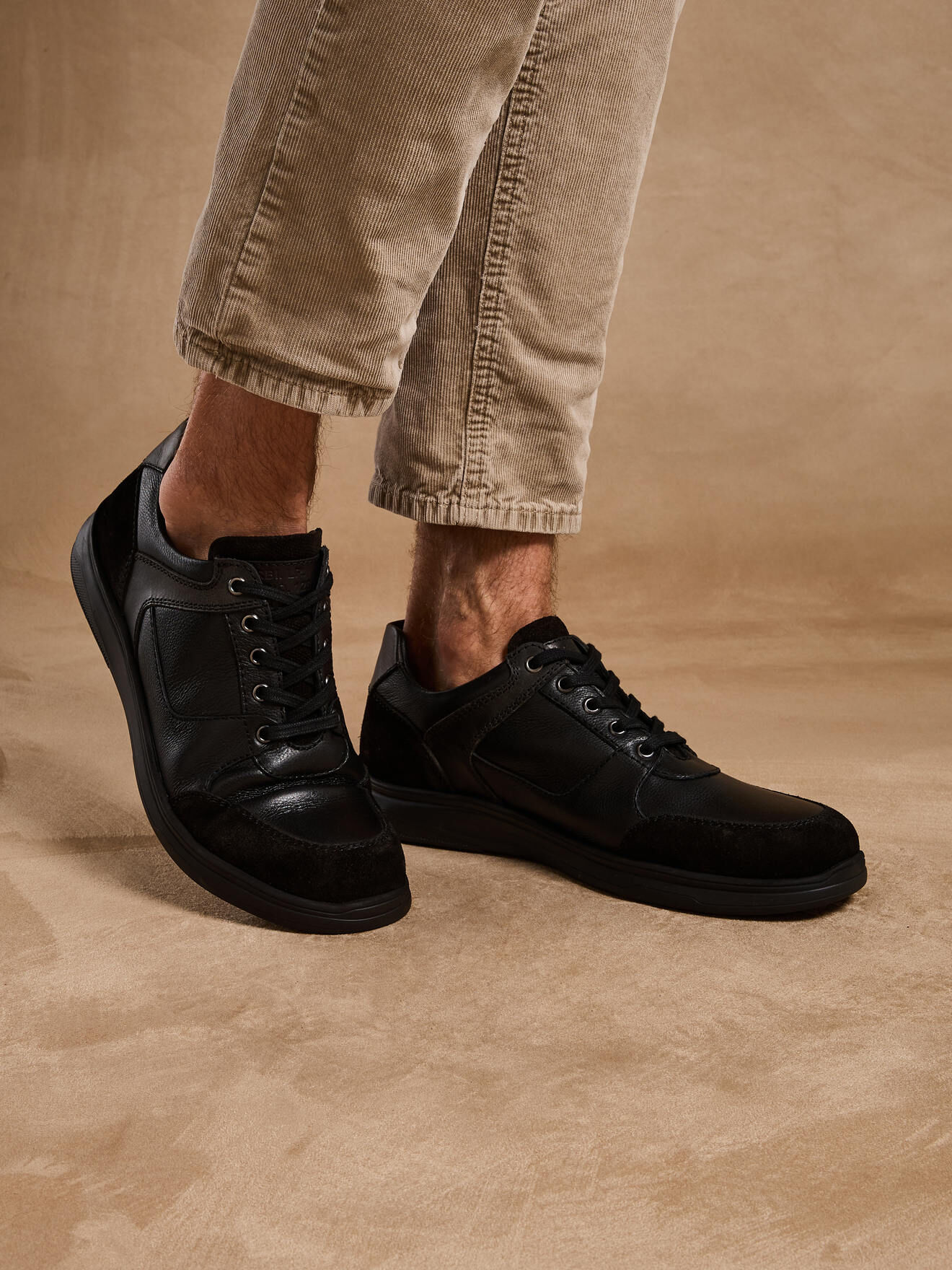 Men's leather derbies and shoes with air sole (2013225_0026)