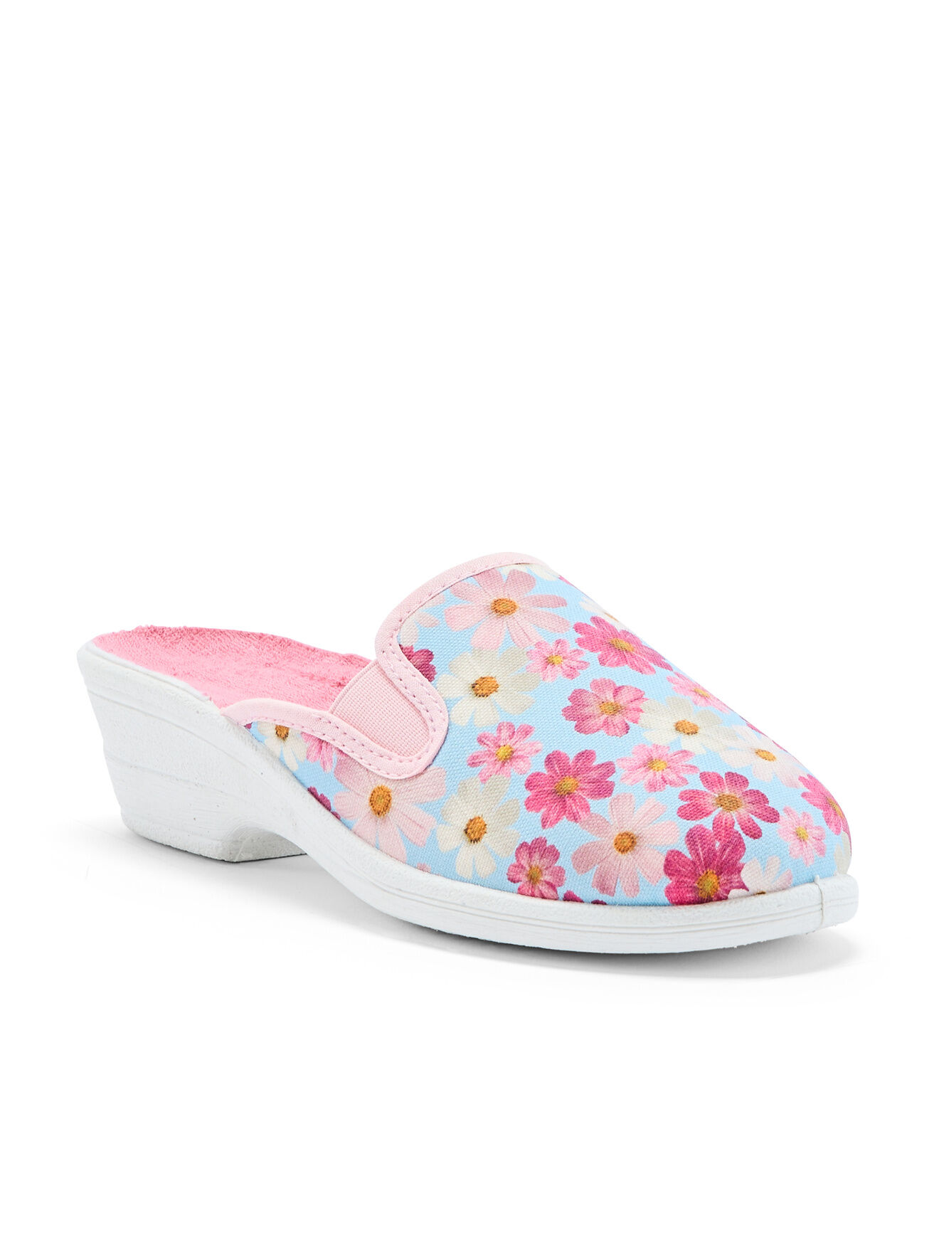 Women's mules and shoes with elasticated side panels (2013319_0001)