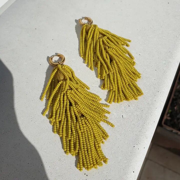 Matins parisiens - Boucles d'oreilles Barbe - Idée cadeau - Création & fabrication françaises