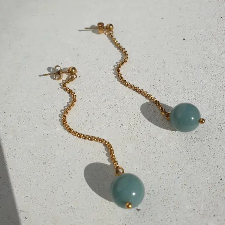 Matins parisiens - Boucles d'oreilles Bartholomée - Idée cadeau - Création & fabrication françaises