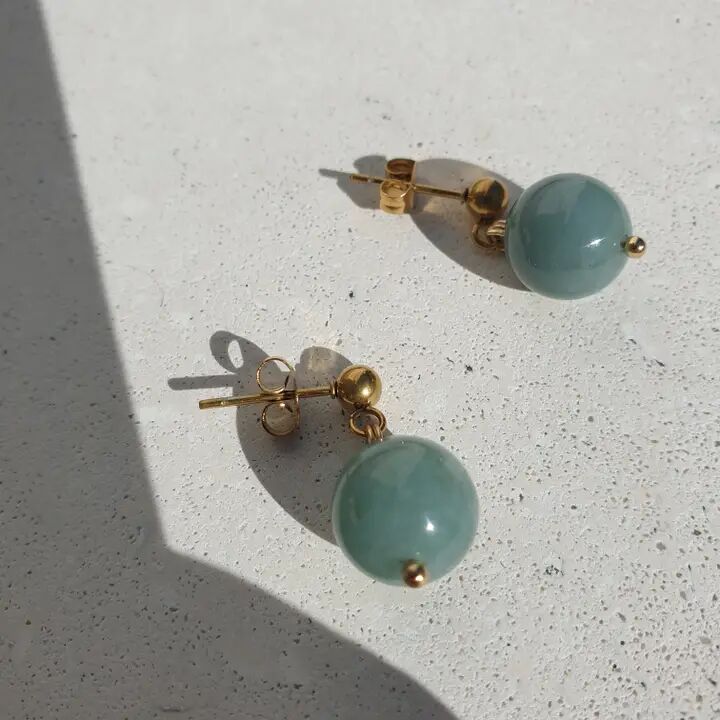 Matins parisiens - Boucles d'oreilles Basilissa - Idée cadeau - Création & fabrication françaises