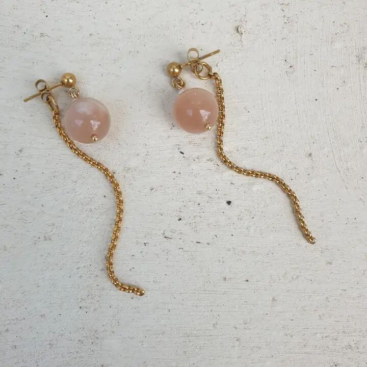 Matins parisiens - Boucles d'oreilles Anahita - Idée cadeau - Création & fabrication françaises