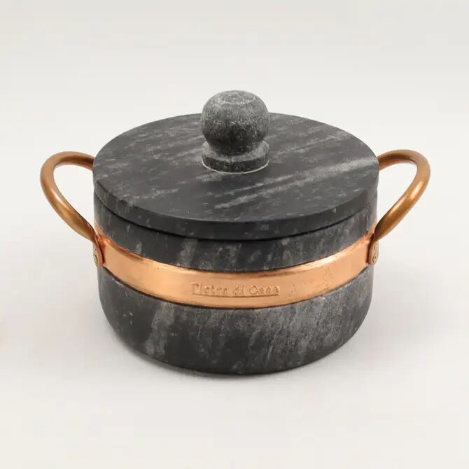 Traditional Soapstone Pan with Stone Lid
