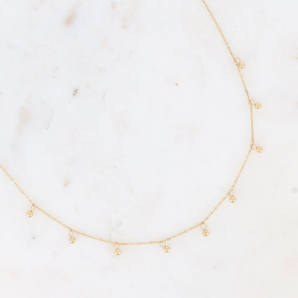 Collier avec mini boules LX731Z0600(40+5)
