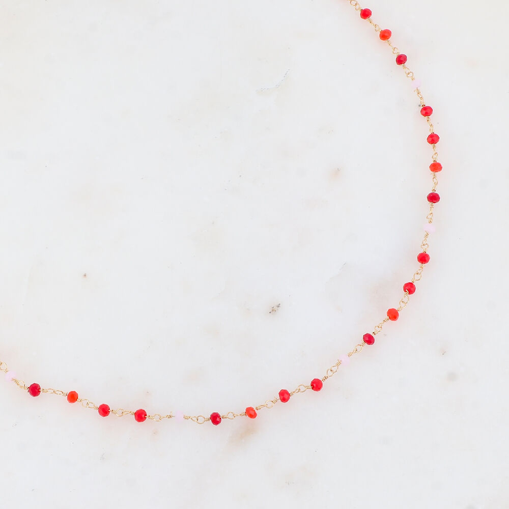 Collier perlé IKS0002N0600(40+5CM)
