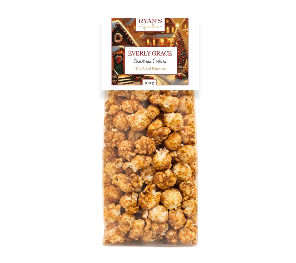 Christmas Cookies Popcorn from Everly Grace
