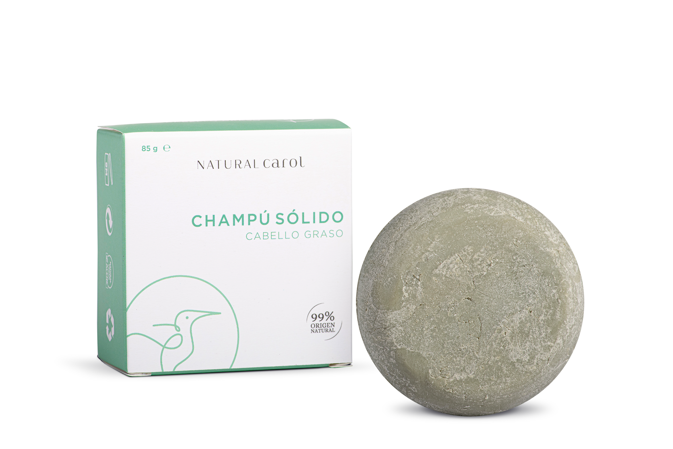Champú cabello graso solide 85gr