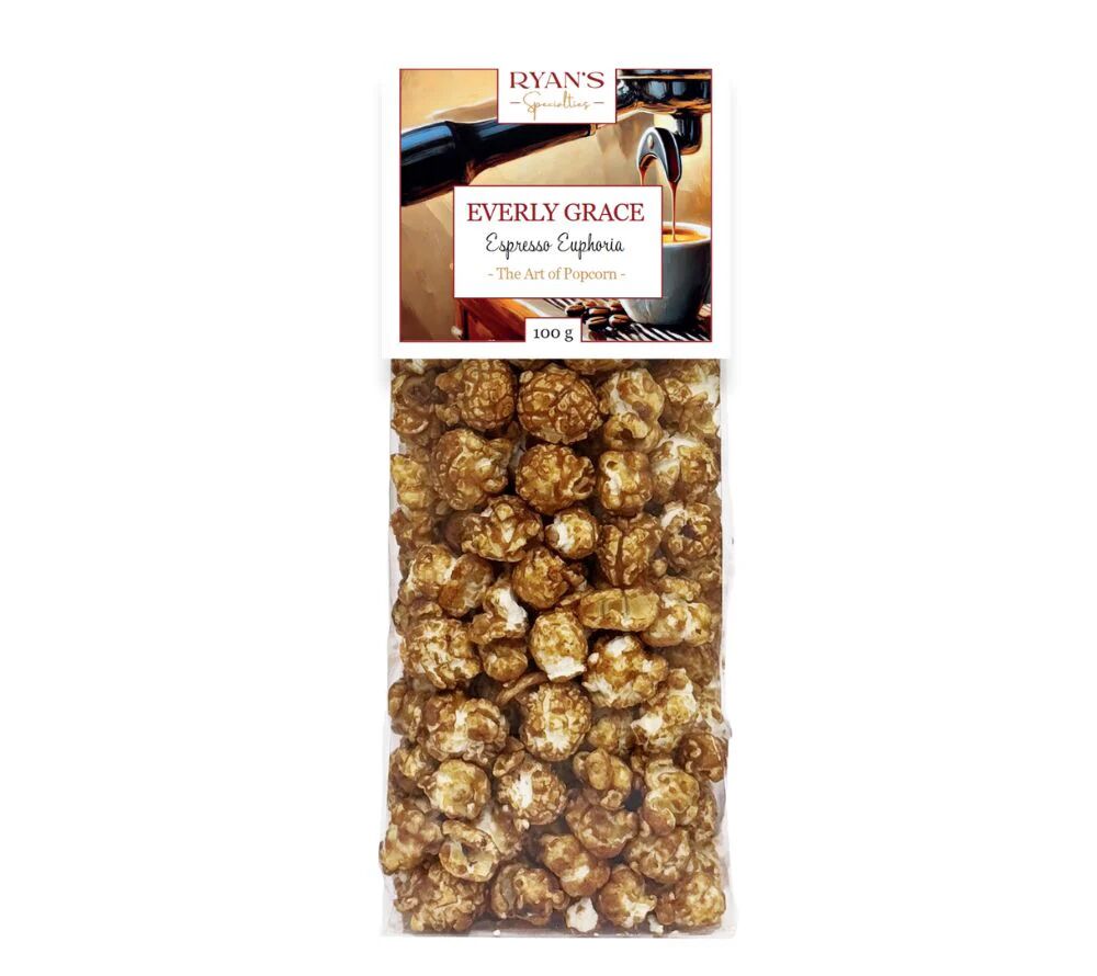 Everly Grace Espresso Euphoria Popcorn