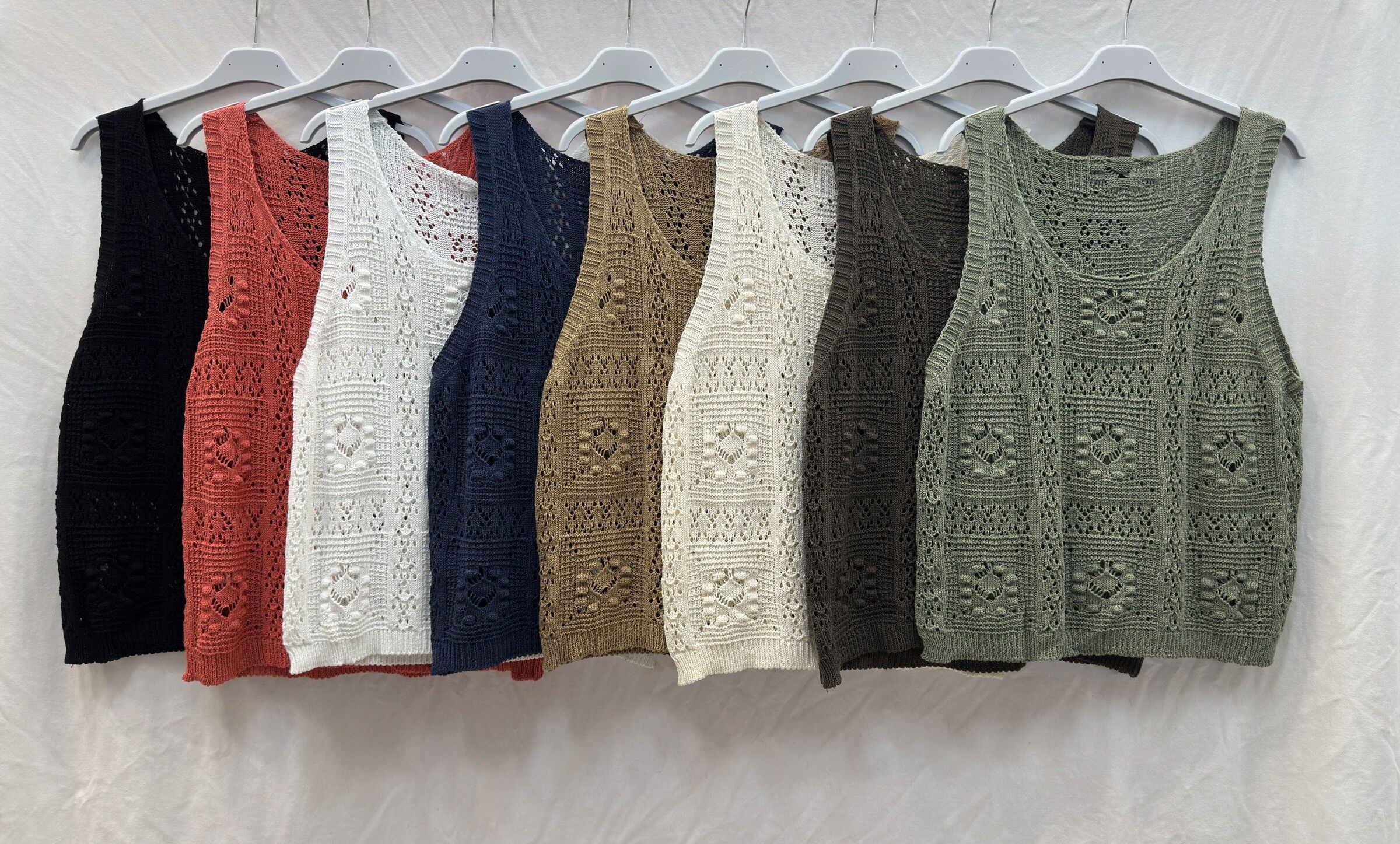 Sleeveless Knit Tank Top