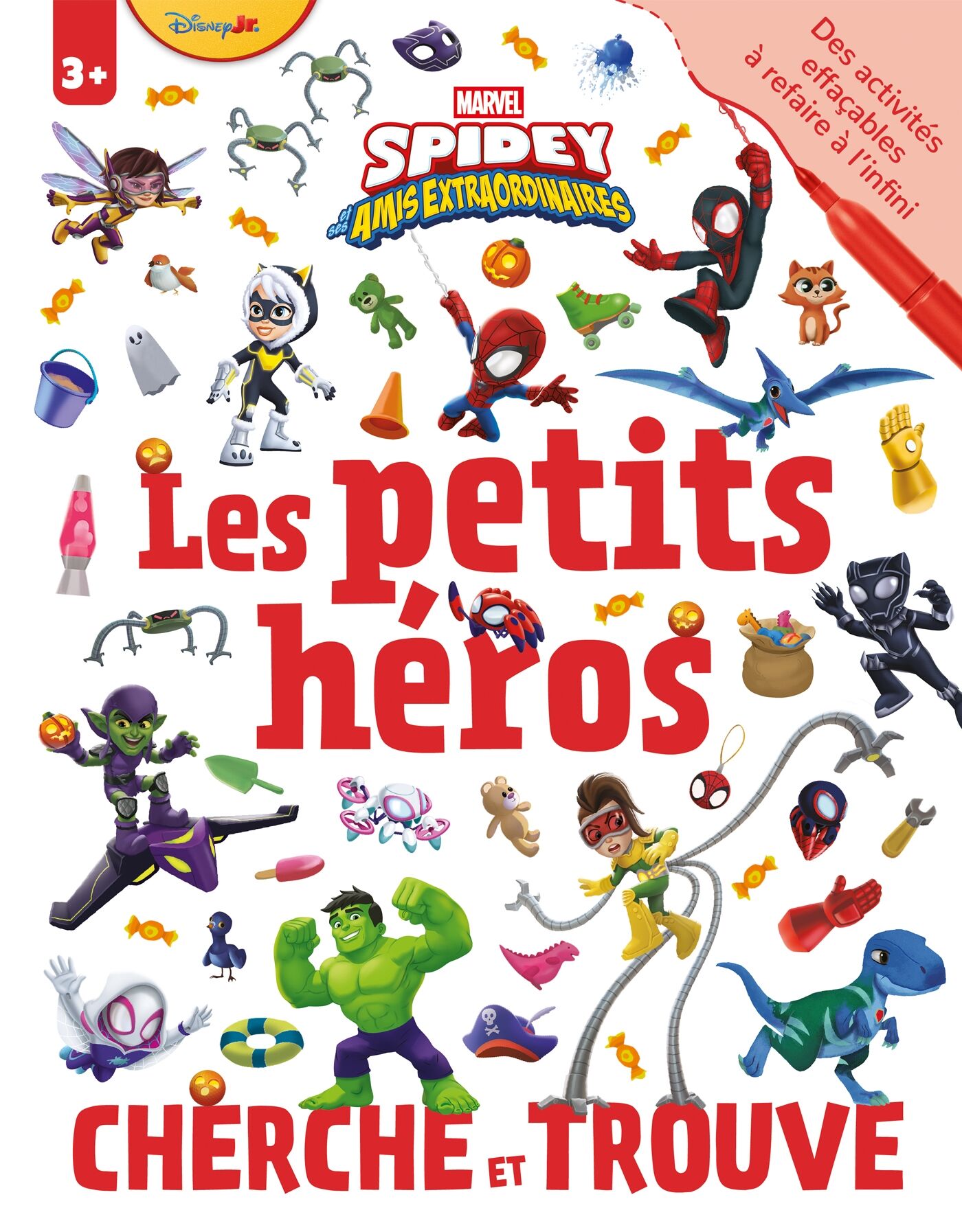 Figurine Bouffon Vert Spidey 7,5 Cm – 5 Articulations, Planeur Inclus, Dès 3 Ans