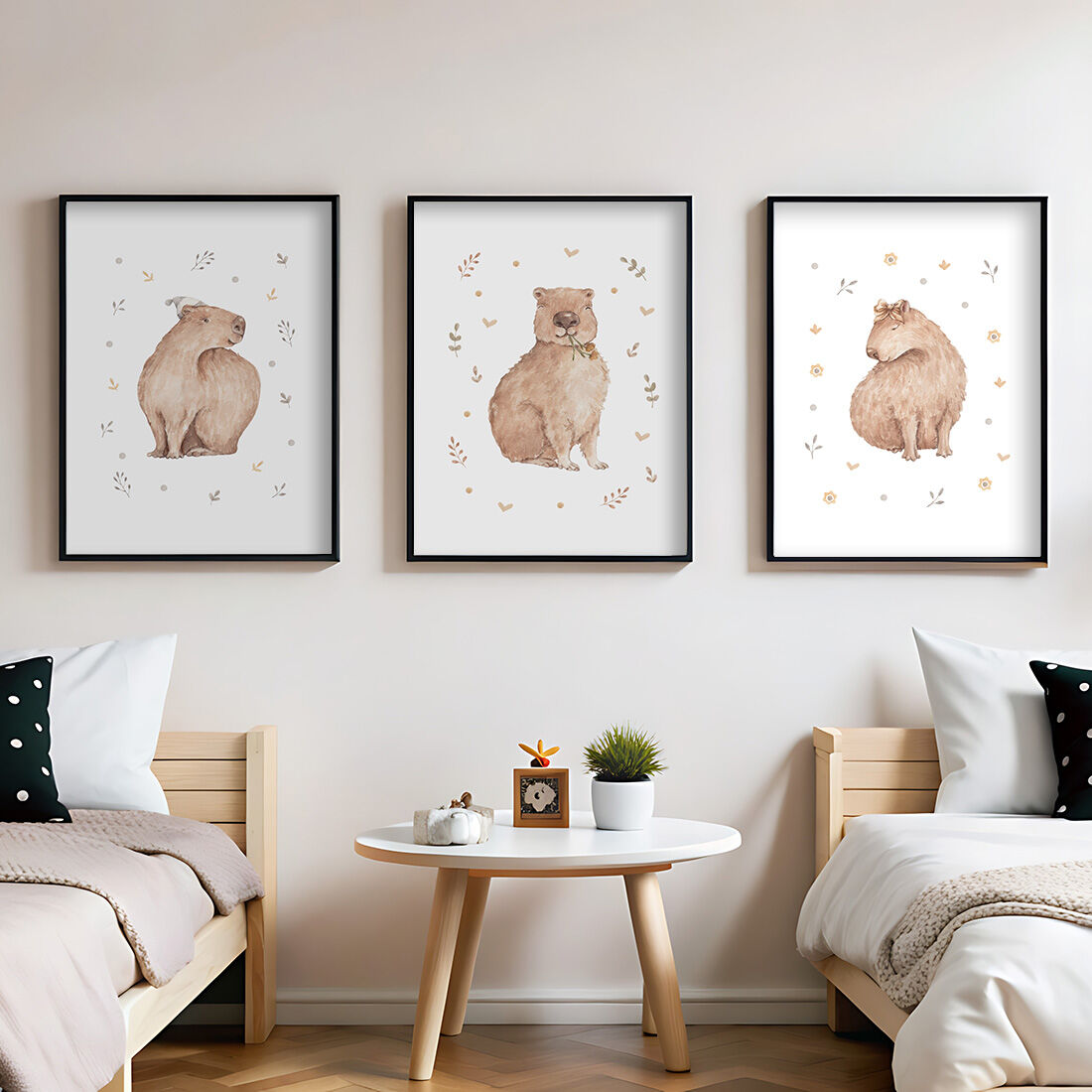 Poster | Capybaras Set
