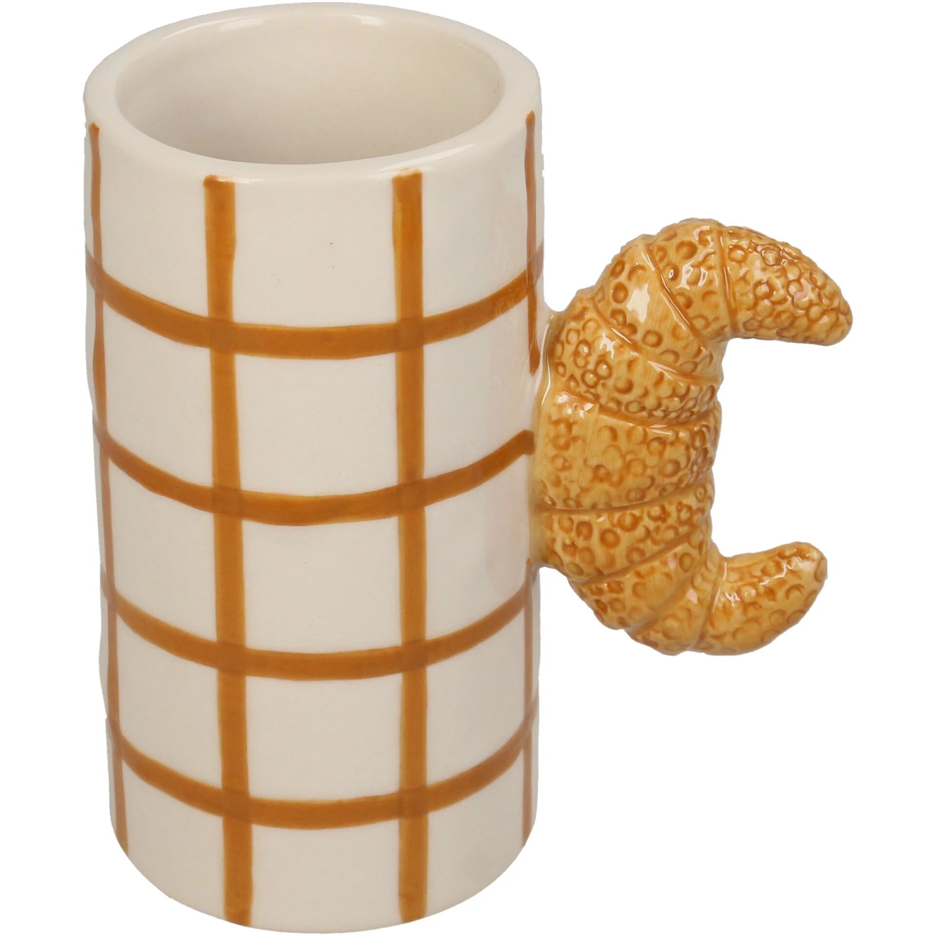 Vase Croissant Braun