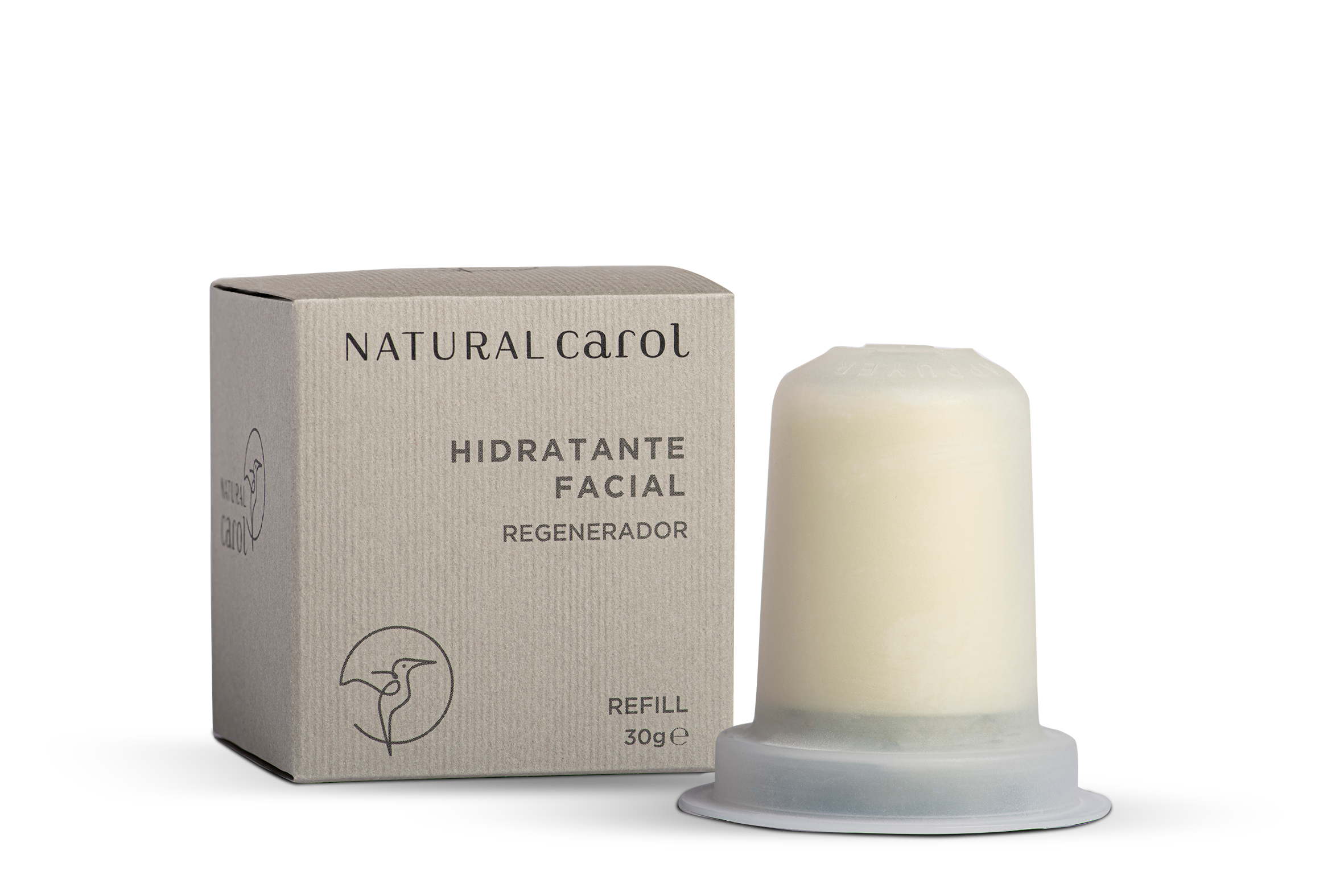 Recharge hydratante pour le visage solide