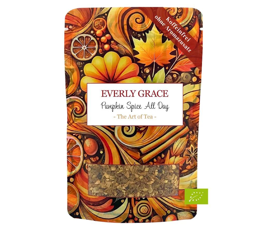 Pumpkin Spice All Day Tea from Everly Grace