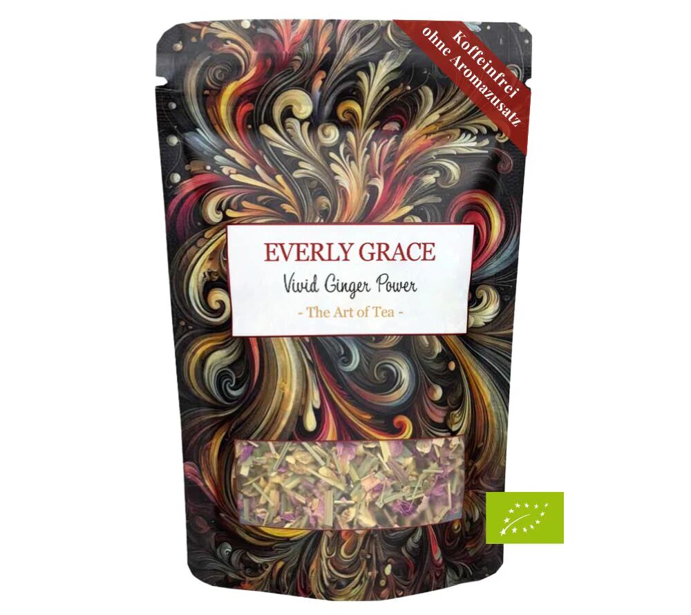 Vivid Ginger Power Tea by Everly Grace
