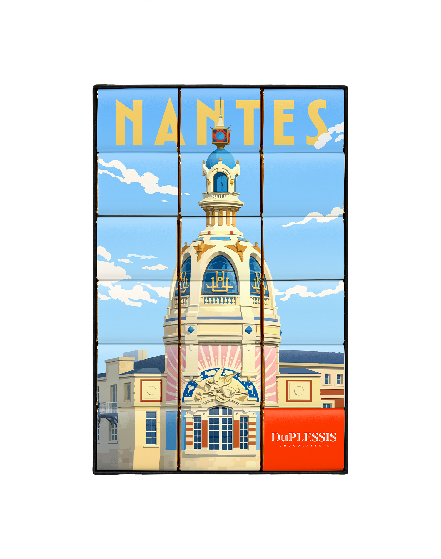"Nantes Special Edition" chocolate box