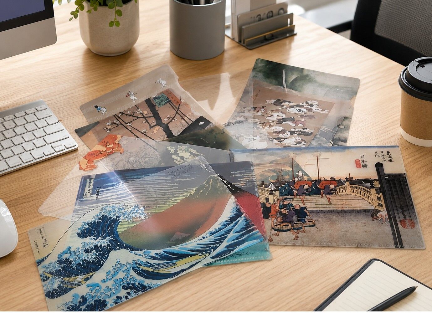 Transparent pouch　浮世絵　UKIYO-E
