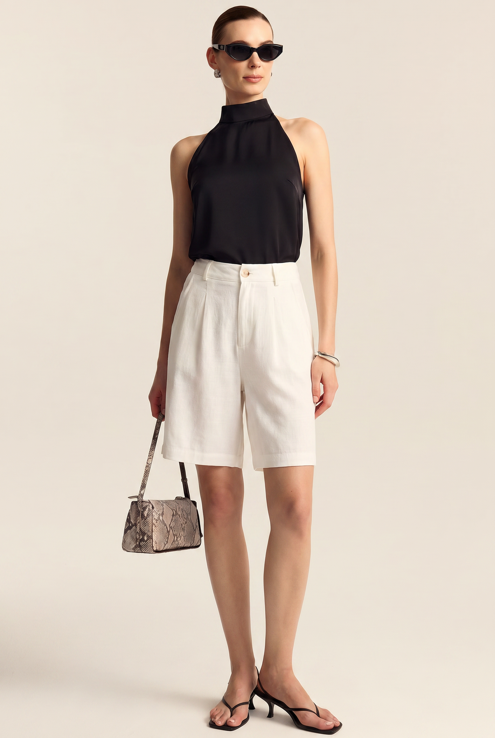 Bermudas de lino -2