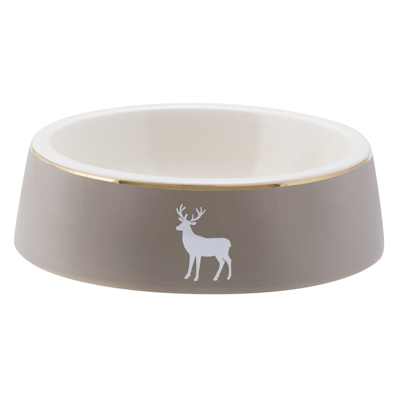 Tierfutternapf Design „Deer“ Desert Pearl