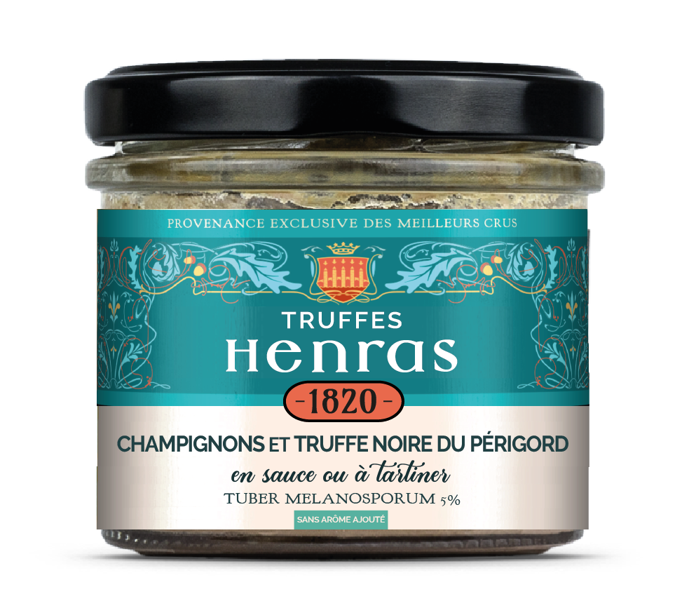 Mushroom and black truffle sauce from Périgord 6%