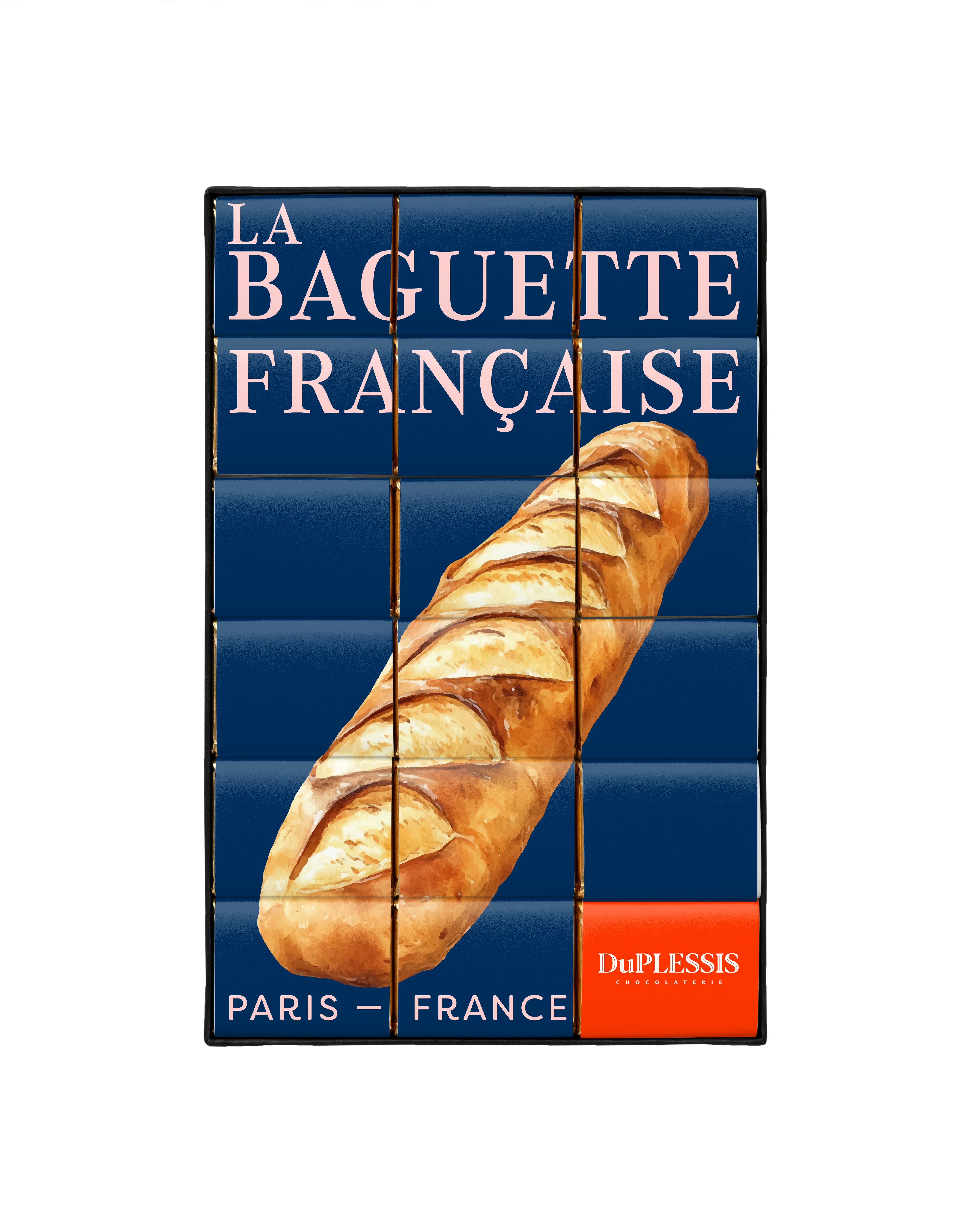 "La Baguette Française" chocolate box