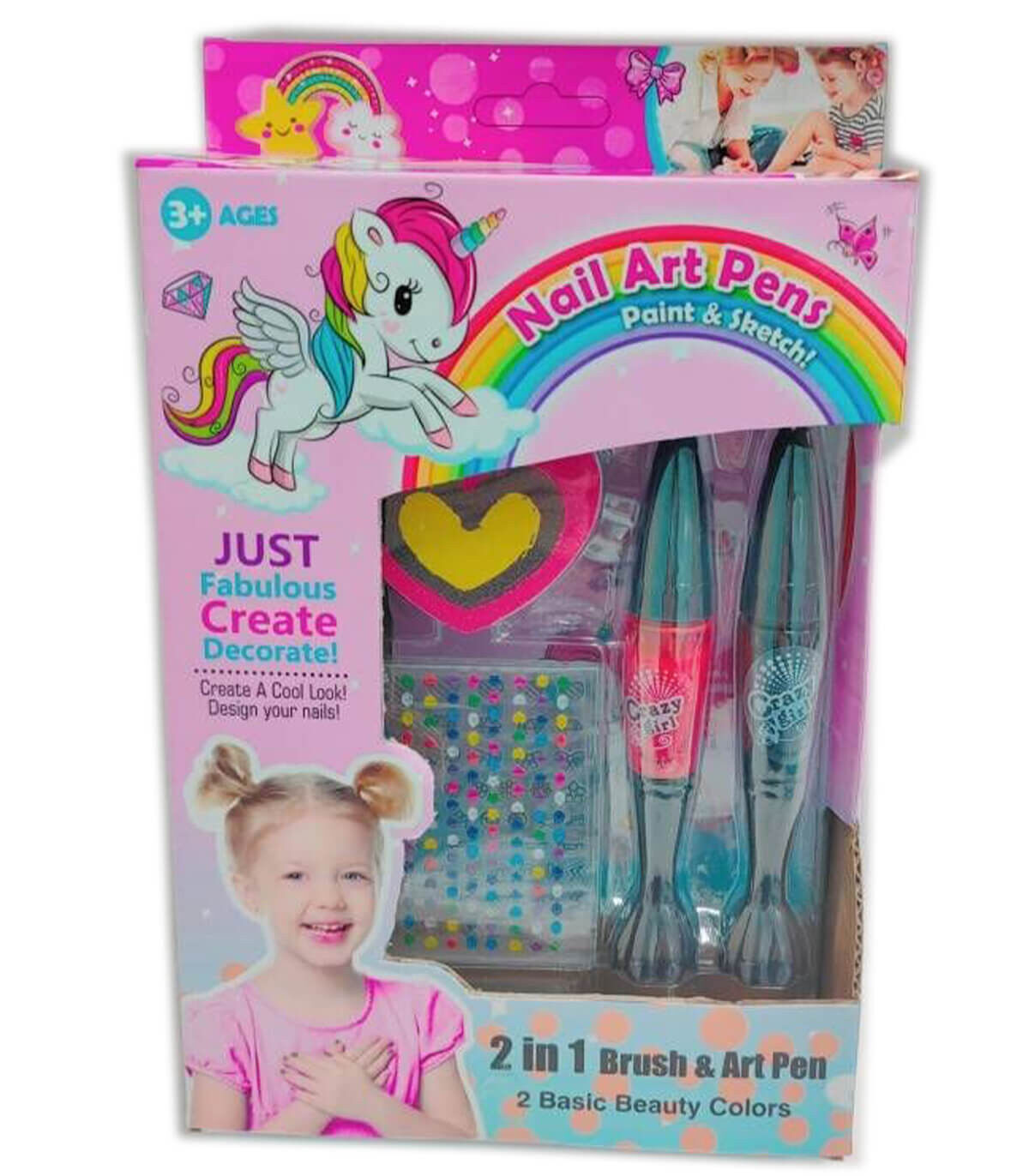 UNICORN 2 IN 1 NAIL SET