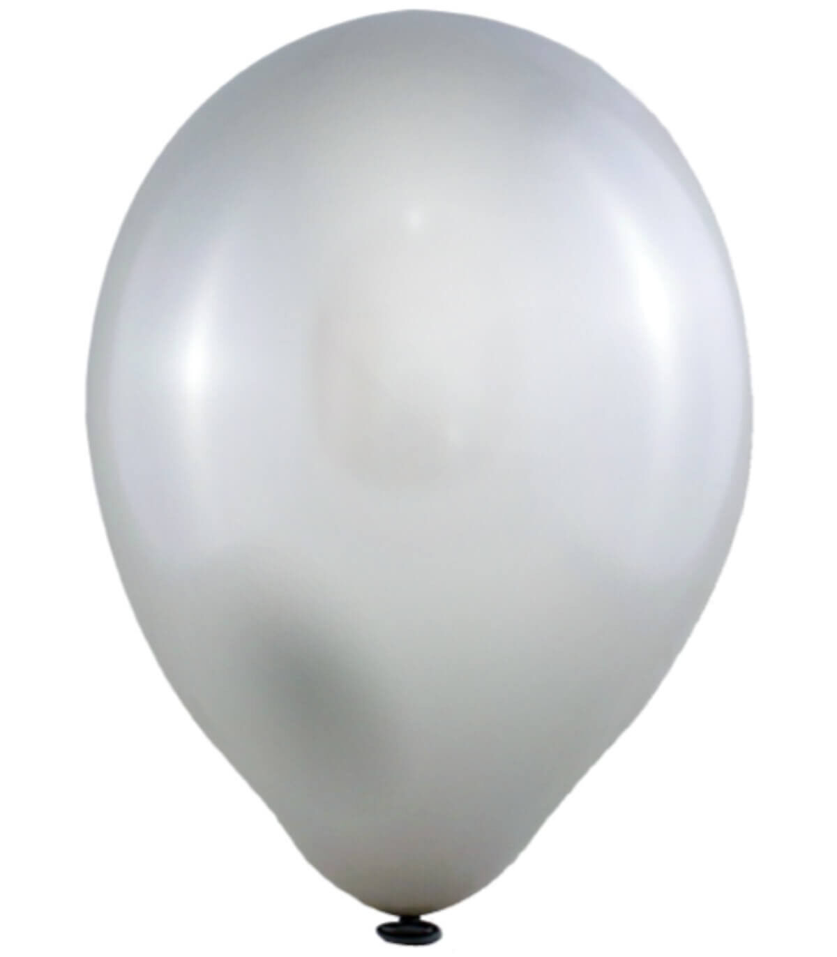 BALLONS 100 PIÈCES10" - 25 CM 302 ARGENT MÉTALLISÉ