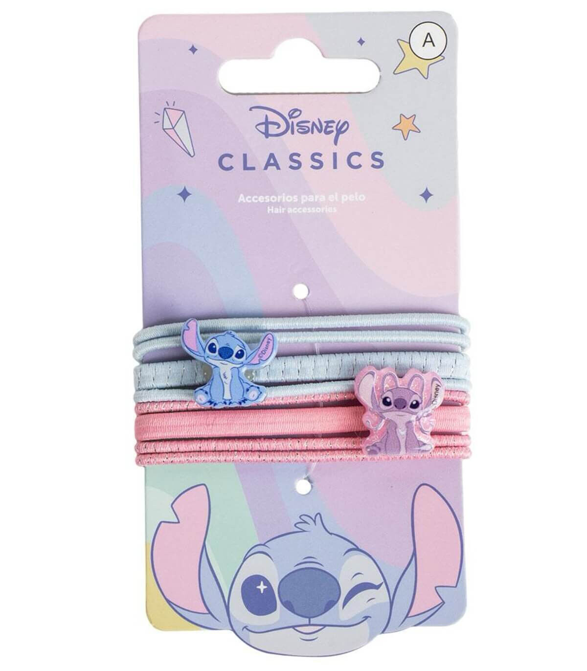 HAIR CLIPS 8 PCS. ON CARD STITCH