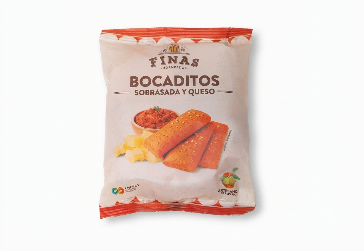 Bocaditos de sobrasada y queso.