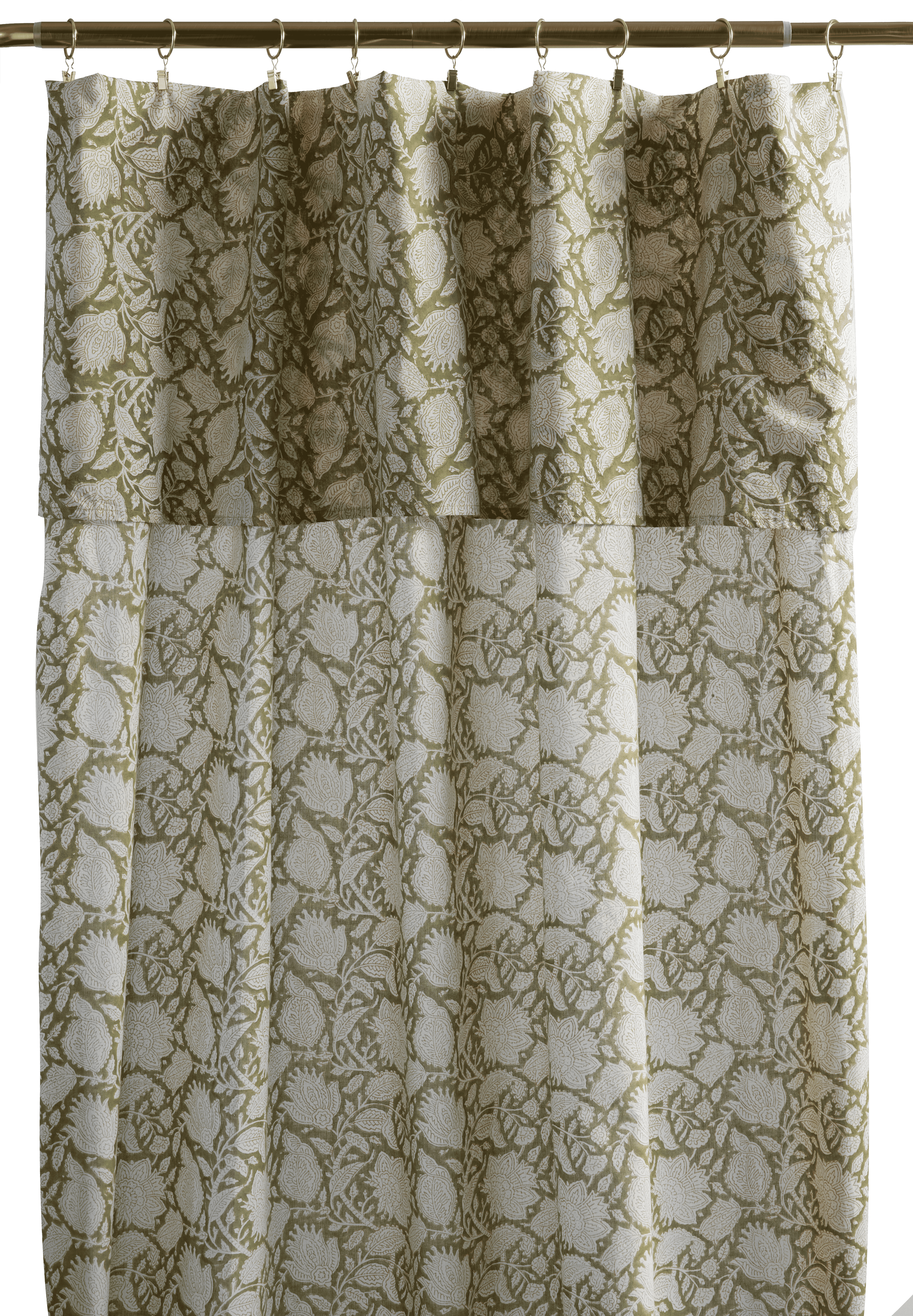 Cortina de Agra - Chandra Khaki