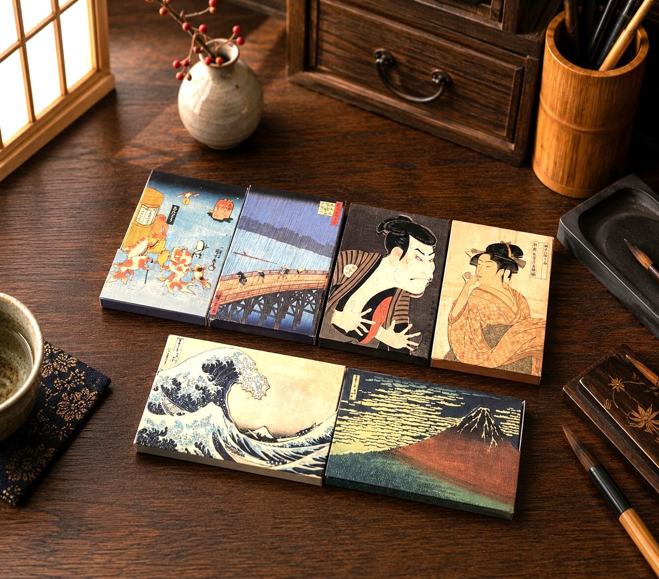 Ukiyo-e Memo Pad Series
