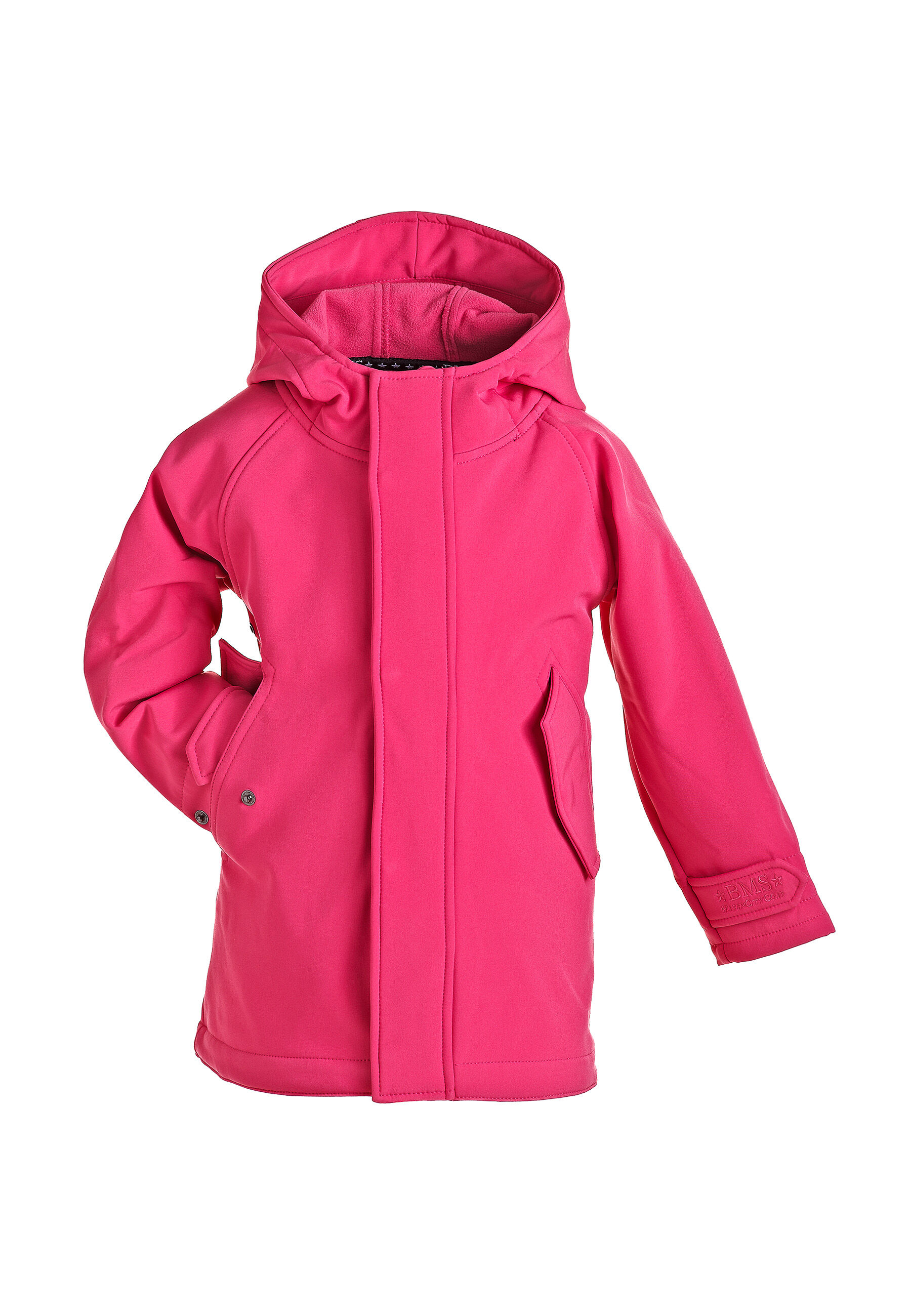 Manteau softshell pour enfants - rose