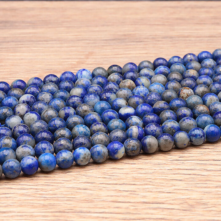 Beading thread 06mm lapis lazuli AB