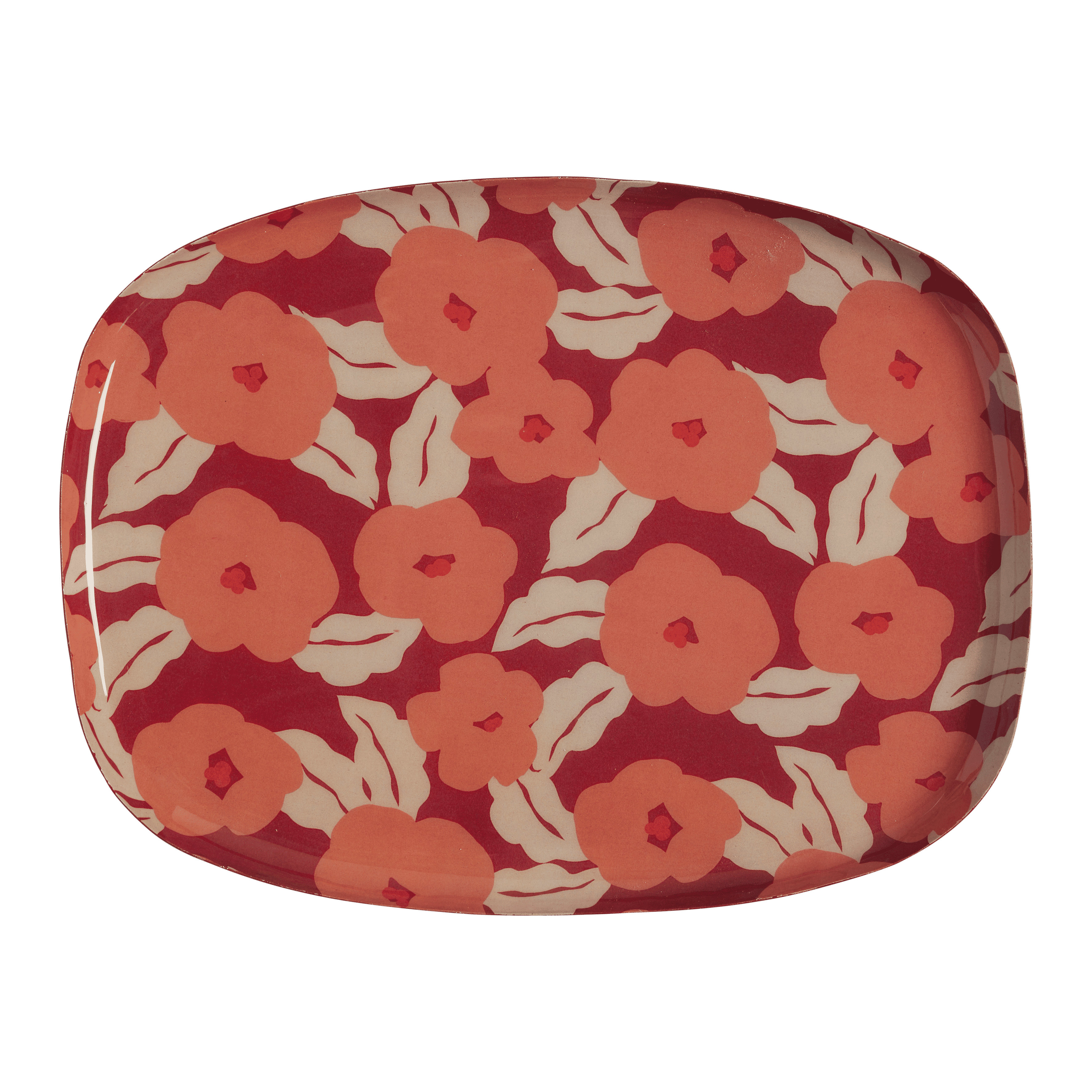 Coffee Tray 30 cm - Chunni Bordeaux