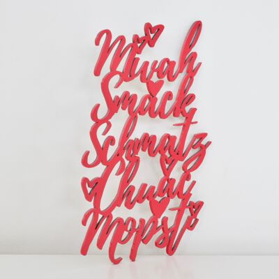 Red SMACK lettering