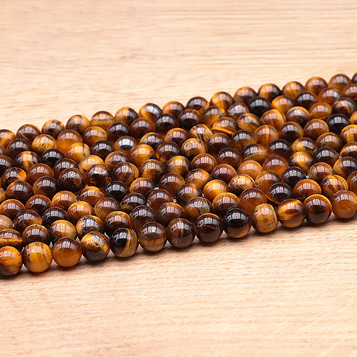 Beading thread 06mm tiger eye A