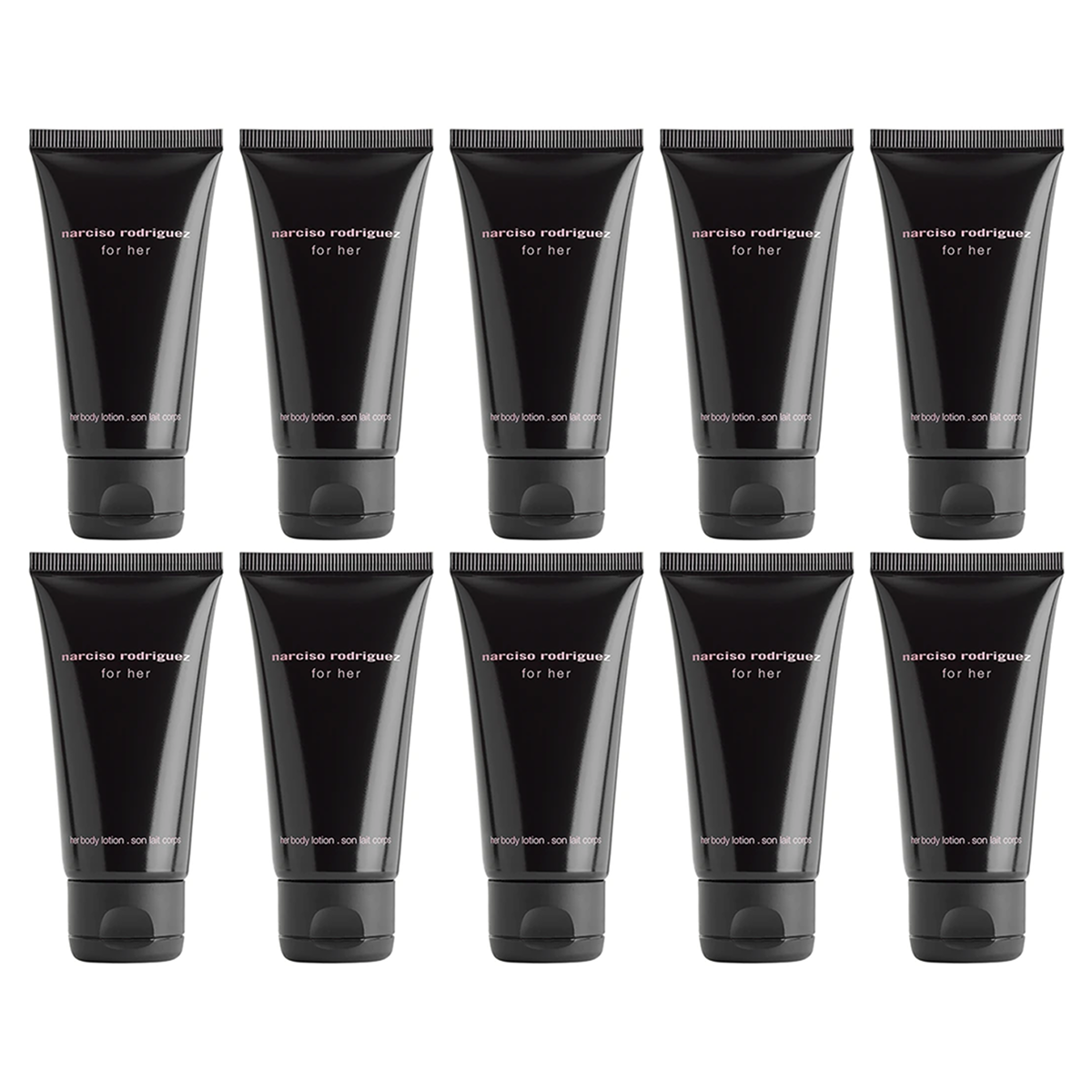 50ml * 10 for her Narciso Rodriguez - Lait de Corps Parfumée