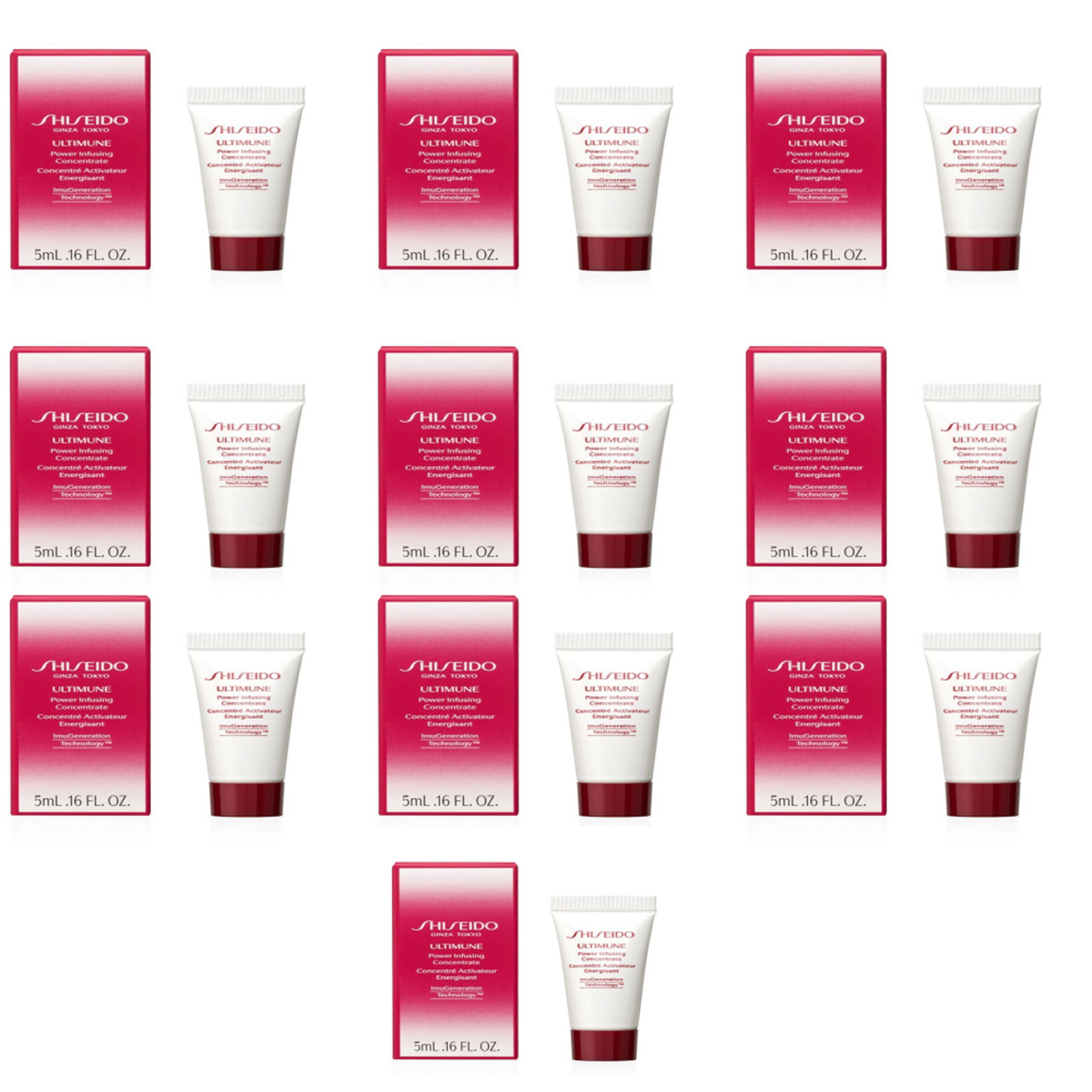 5ml*10 Shiseido - Ultimune Concentré Activateur Energisant Ginza Tokyo