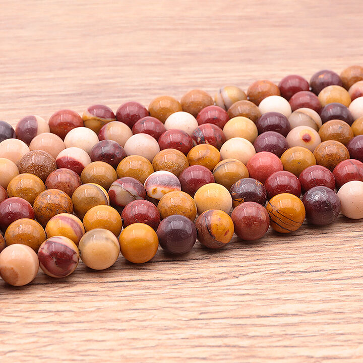 08mm Mookaite Jasper Bead Strand A