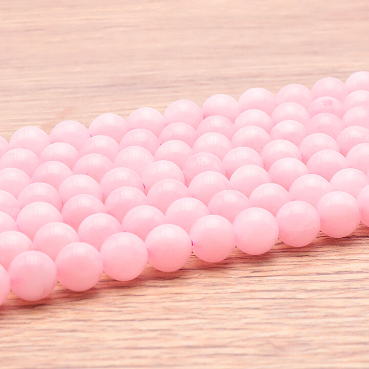 08mm rose quartz bead strand from Brazil A